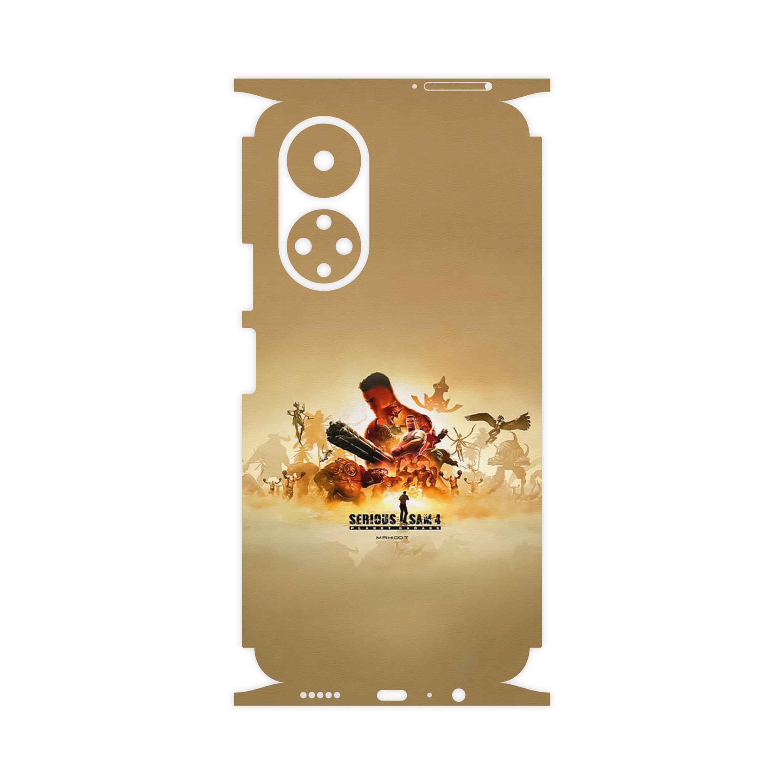 برچسب پوششی ماهوت مدل Serious Sam Game Series-FullSkin مناسب برای گوشی موبایل آنر X7