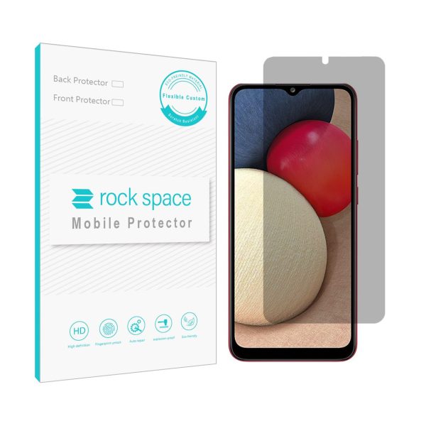 گلس سامسونگ A13 مدل نانو هیدروژل پرایوسی برند راک اسپیس کد S