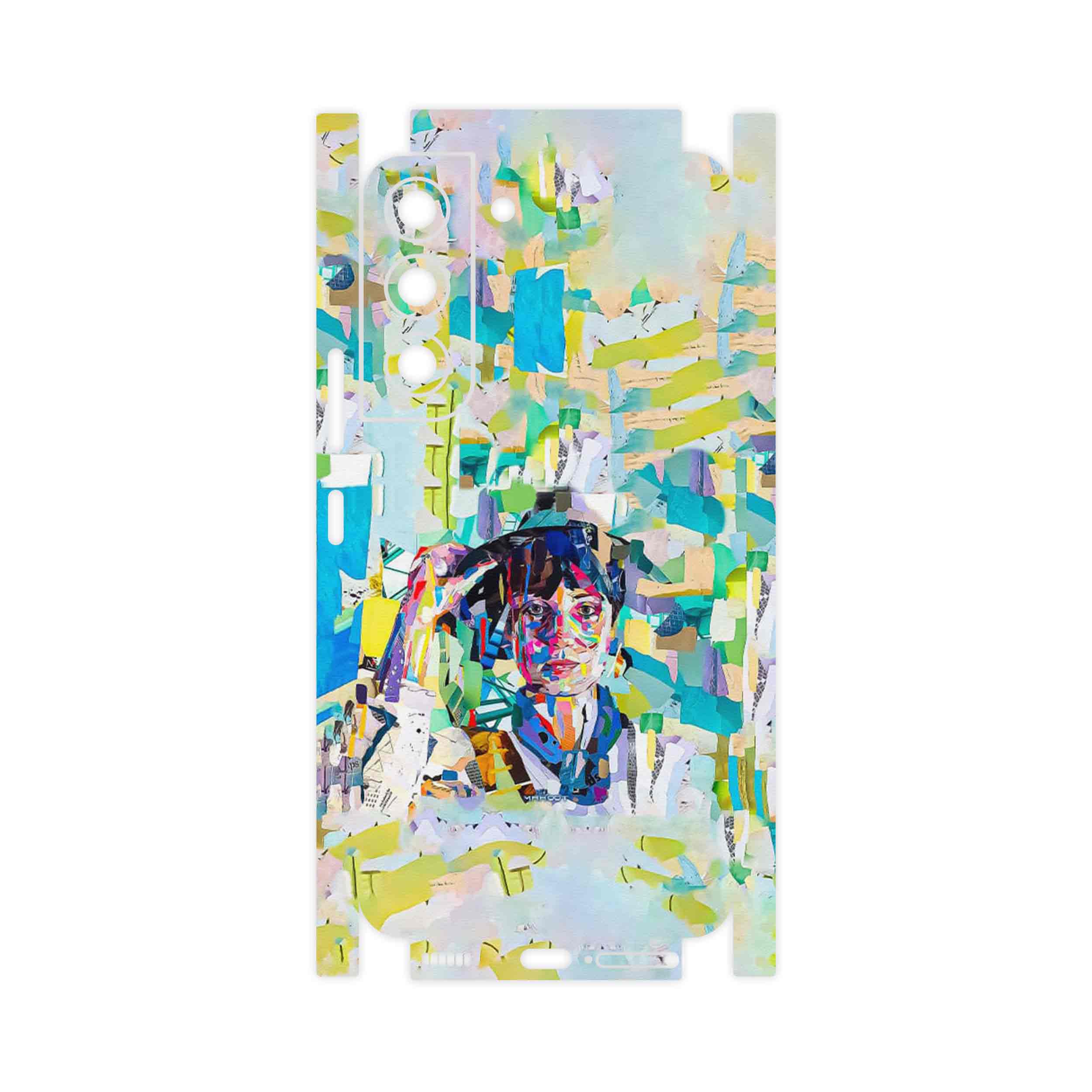 برچسب پوششی ماهوت مدل Collage of Women Portrait 1-FullSkin مناسب برای گوشی موبایل سامسونگ Galaxy S22 5G