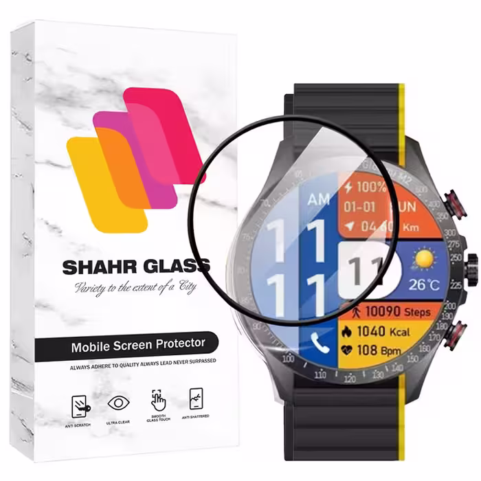 محافظ صفحه نمایش شهر گلس  مدل PMMS20 مناسب برای ساعت هوشمند شیائومی Glorimi M2 | کالا برتری
