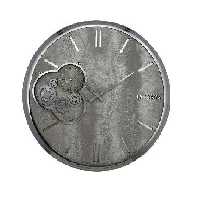 ساعت دیواری آرتمیس کد 2040 Silver B نقره ای