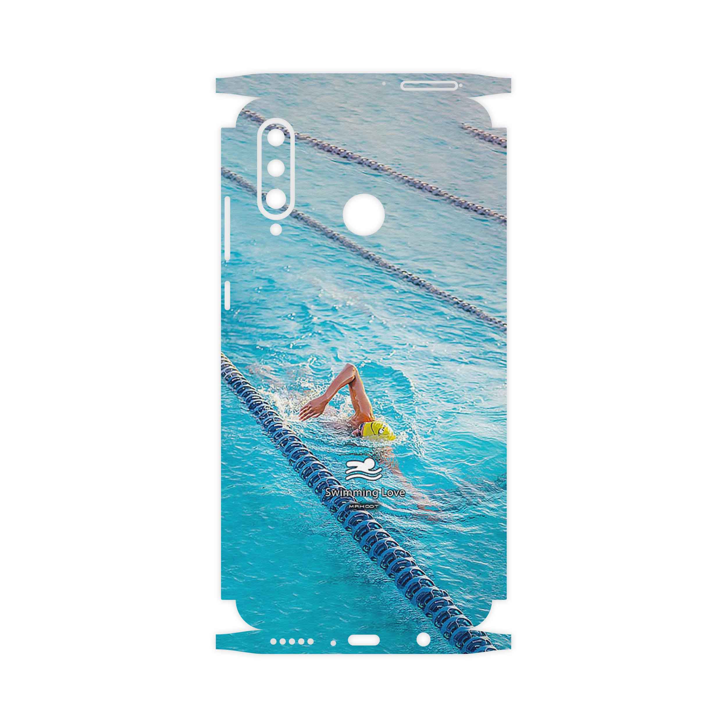 برچسب پوششی ماهوت مدل Swimming-FullSkin مناسب برای گوشی موبایل هوآوی P30 Lite (48 MP Camera)