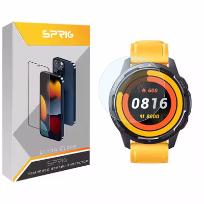 محافظ صفحه نمایش اسپریگ مدل SPG مناسب برای ساعت هوشمند شیائومی Watch S1 Active