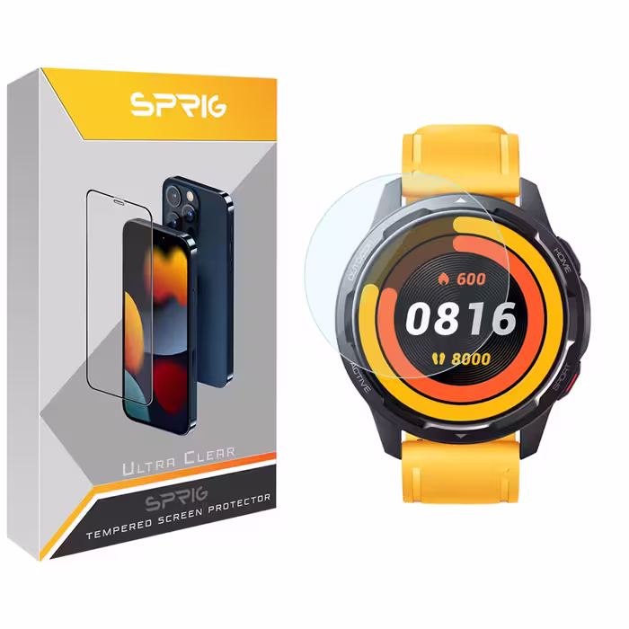 محافظ صفحه نمایش اسپریگ مدل SPG مناسب برای ساعت هوشمند شیائومی Watch S1 Active
