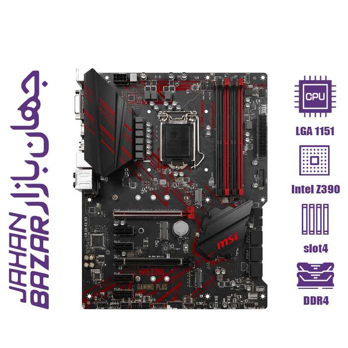 مادربرد ام اس ای مدل MPG Z390 GAMING PLUS