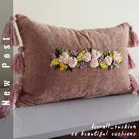 کاور کوسن گلدوزی و ساده 3 عدد