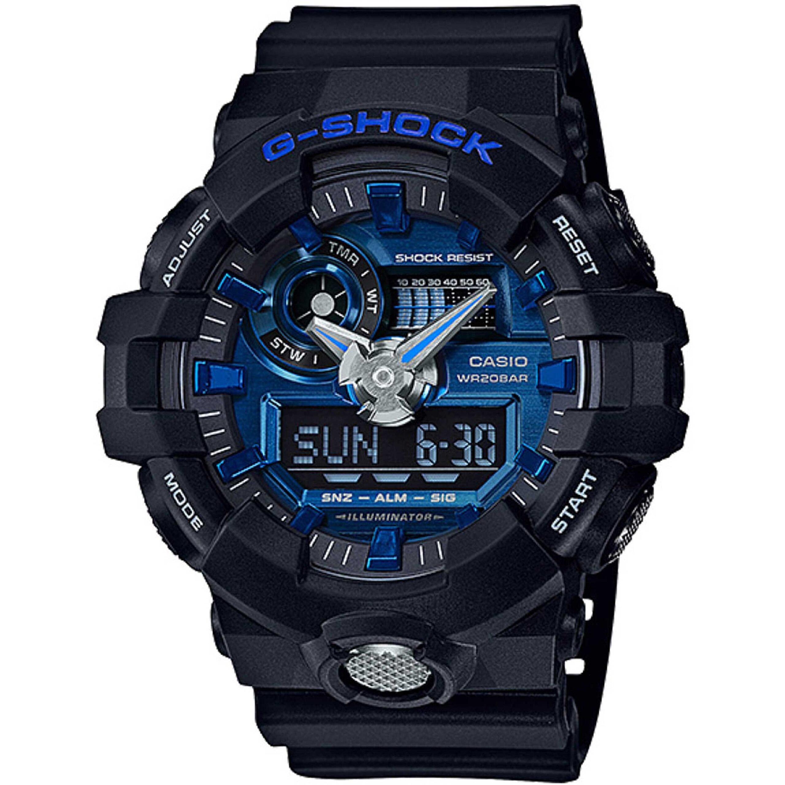 ارسال فوری   گارانتی اصلی شرکتی   ساعت مچی کاسیو مدل CASIO-GA-710-1A2DR