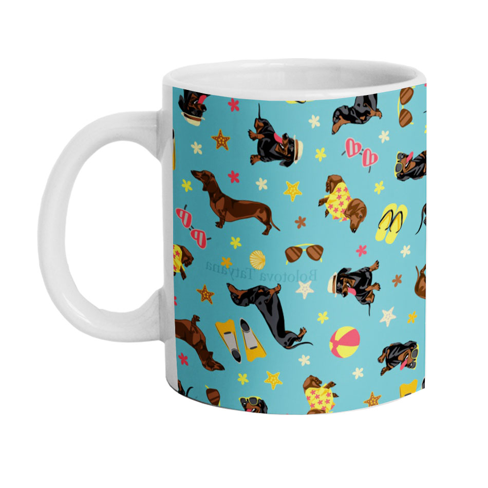 ماگ دارلی طرح فانتزی سگ مدل DarlyM932