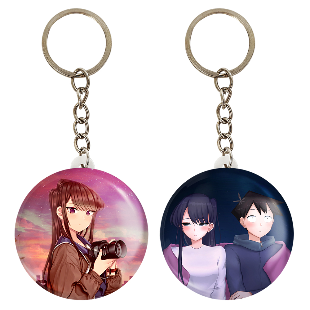 جاکلیدی خندالو مدل تادانو انیمه کومی سان کد 1606316067 مجموعه 2 عددی