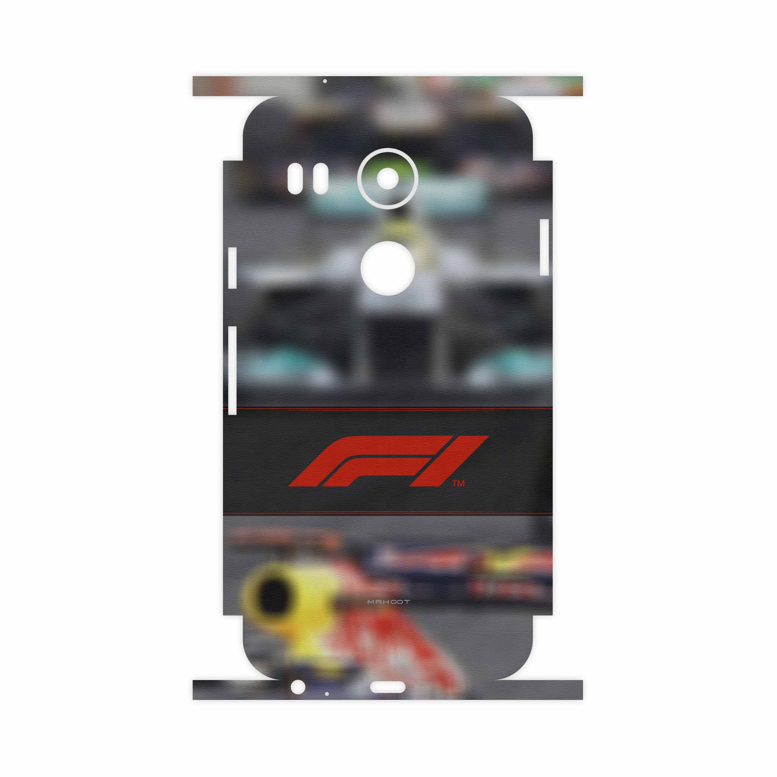 برچسب پوششی ماهوت مدل Formula One-FullSkin مناسب برای گوشی موبایل گوگل Nexus 5X