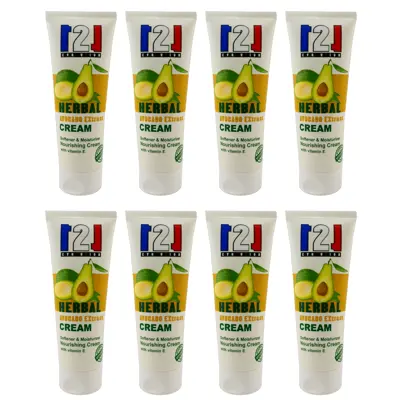 کرم مرطوب کننده 121 مدل AVOCADO حجم 75 میلی لیتر مجموعه 8 عددی