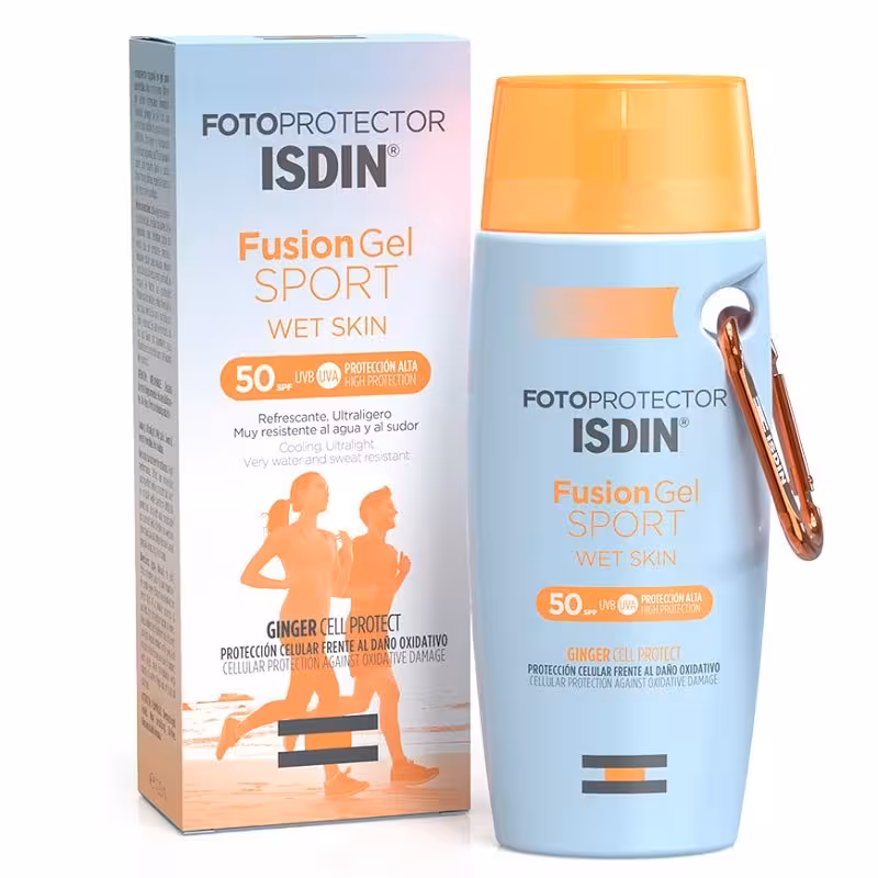 ژل ضد آفتاب ایزدین مدل Fusion gel sport spf 50