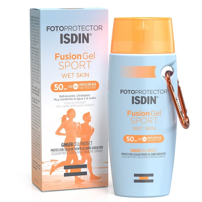 ژل ضد آفتاب ایزدین مدل Fusion gel sport spf 50