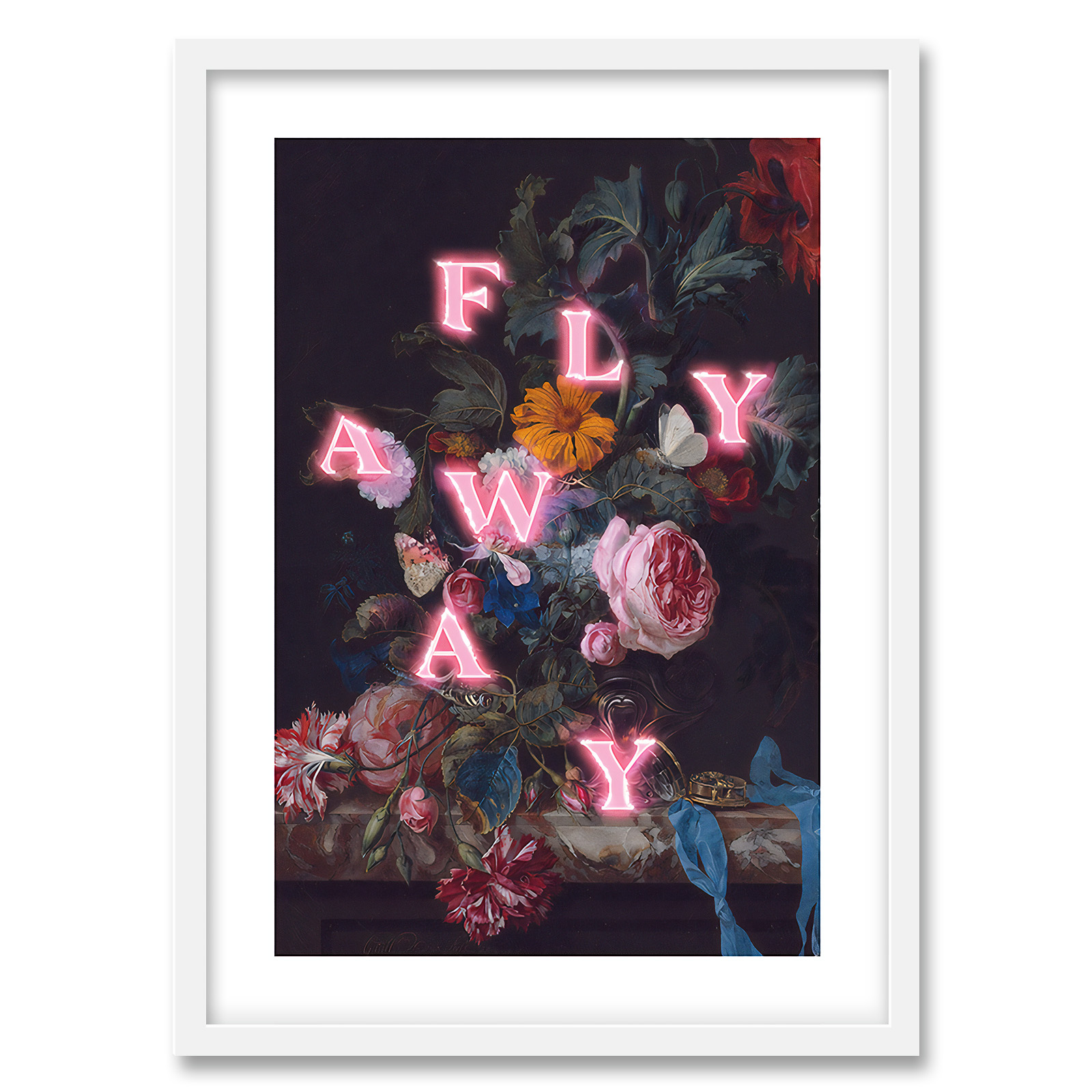 تابلو فورنیمو مدل دکوراتیو عکس‌نوشته گرافیکال و مدرن تلفیقی کد 05289W