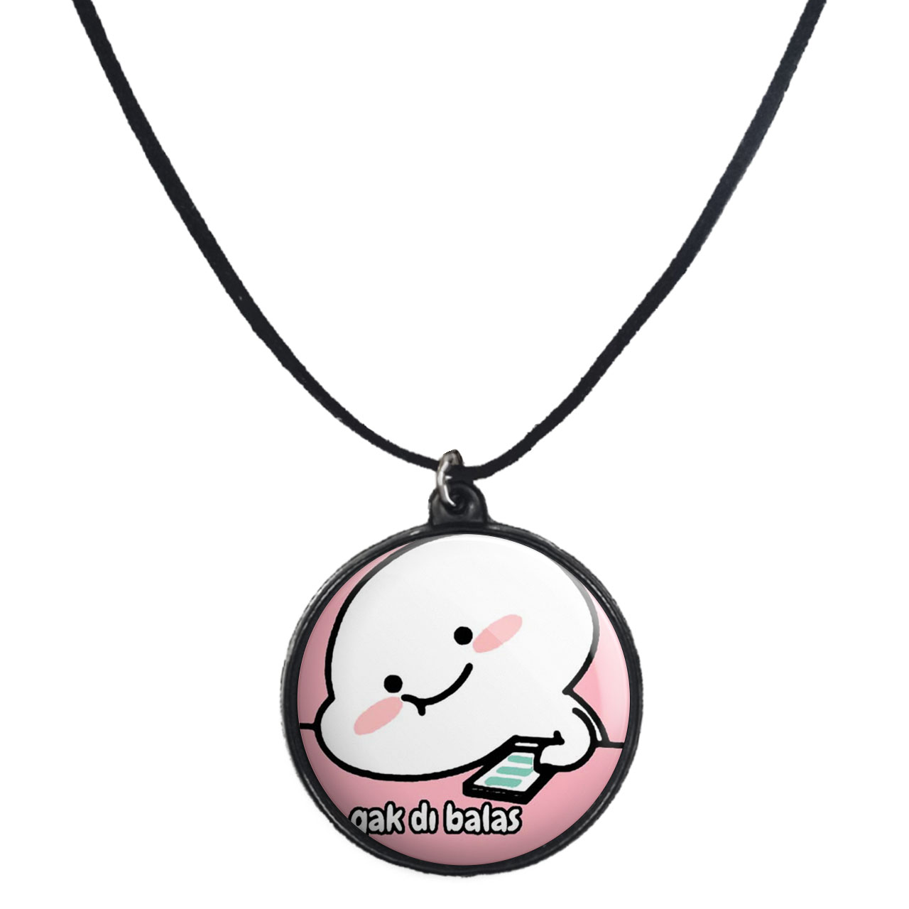 گردنبند پرمانه طرح استیکر کد pmb.7372