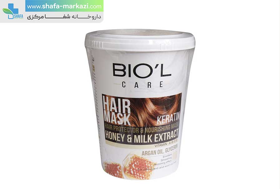 ماسک موی شیر و عسل بیول | BIOL honey &amp; milk hair mask
