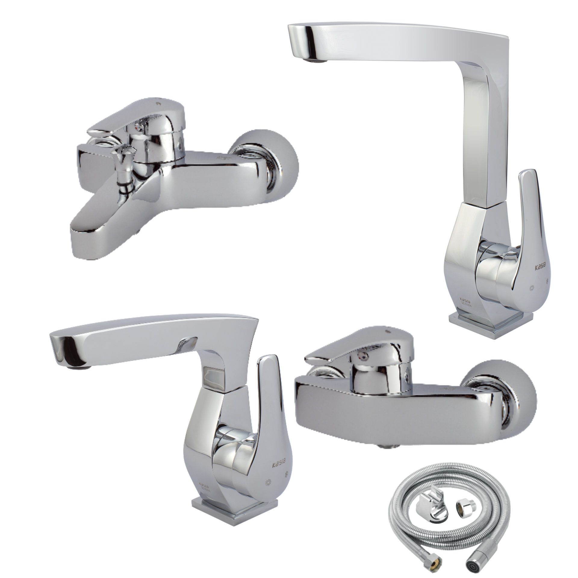 ست شیرآلات کسری مدل سزار مجموعه 5 عددی