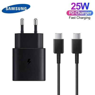 سوپر فست شارژر اصلی سامسونگ Samsung Galaxy S24 به همراه کابل دو سر Type-C