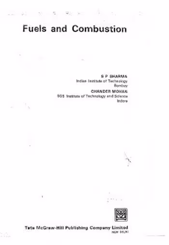 󾕇 دانلود کتاب Sharma S. P., Fuels and Combustion, 1984 - دانلود کتاب های دانشگاهی