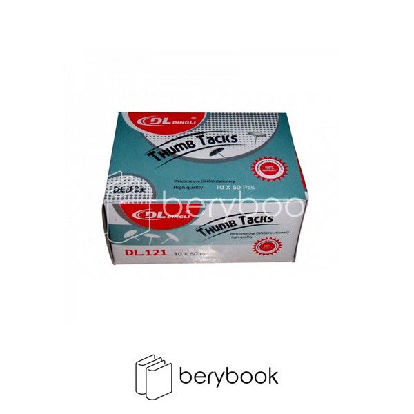 dl office / پونز / سوزن ته گرد / استیل / 50 عددی / dl.121