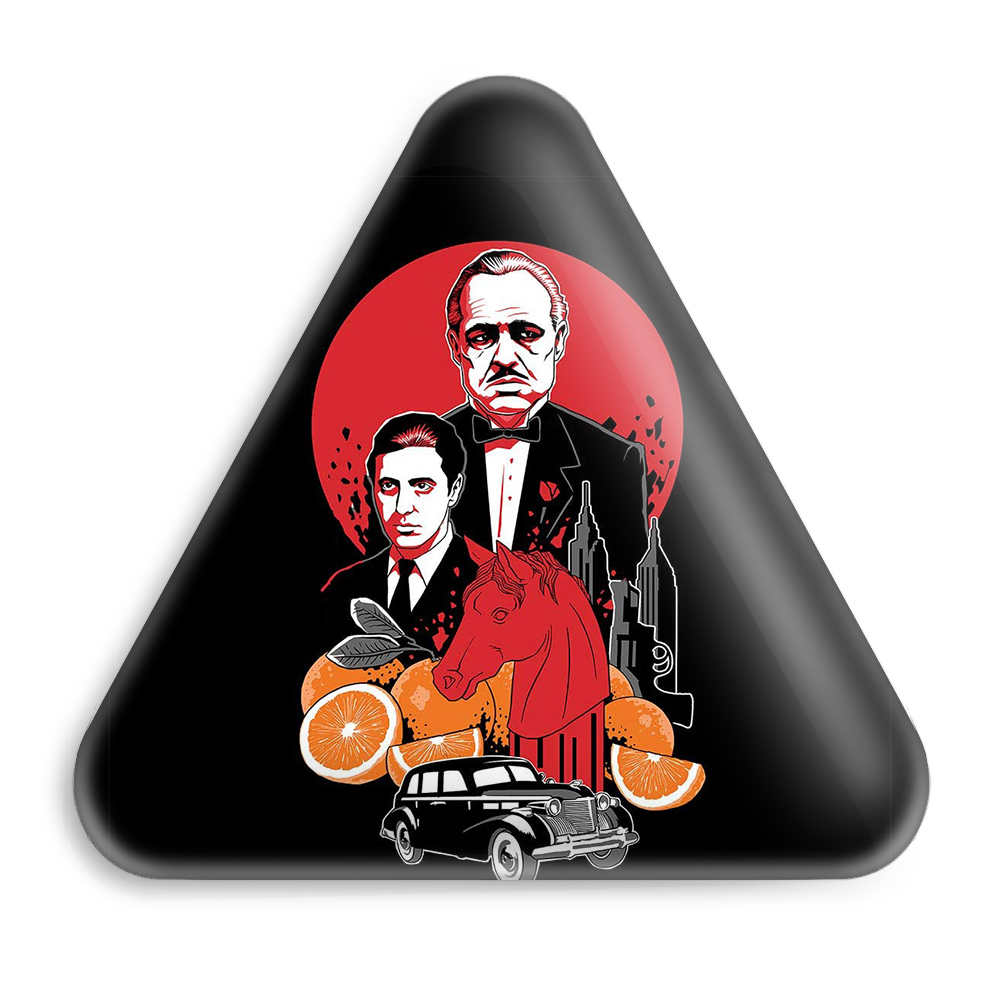 پیکسل خندالو طرح پدرخوانده The Godfather مدل مثلثی کد 10153