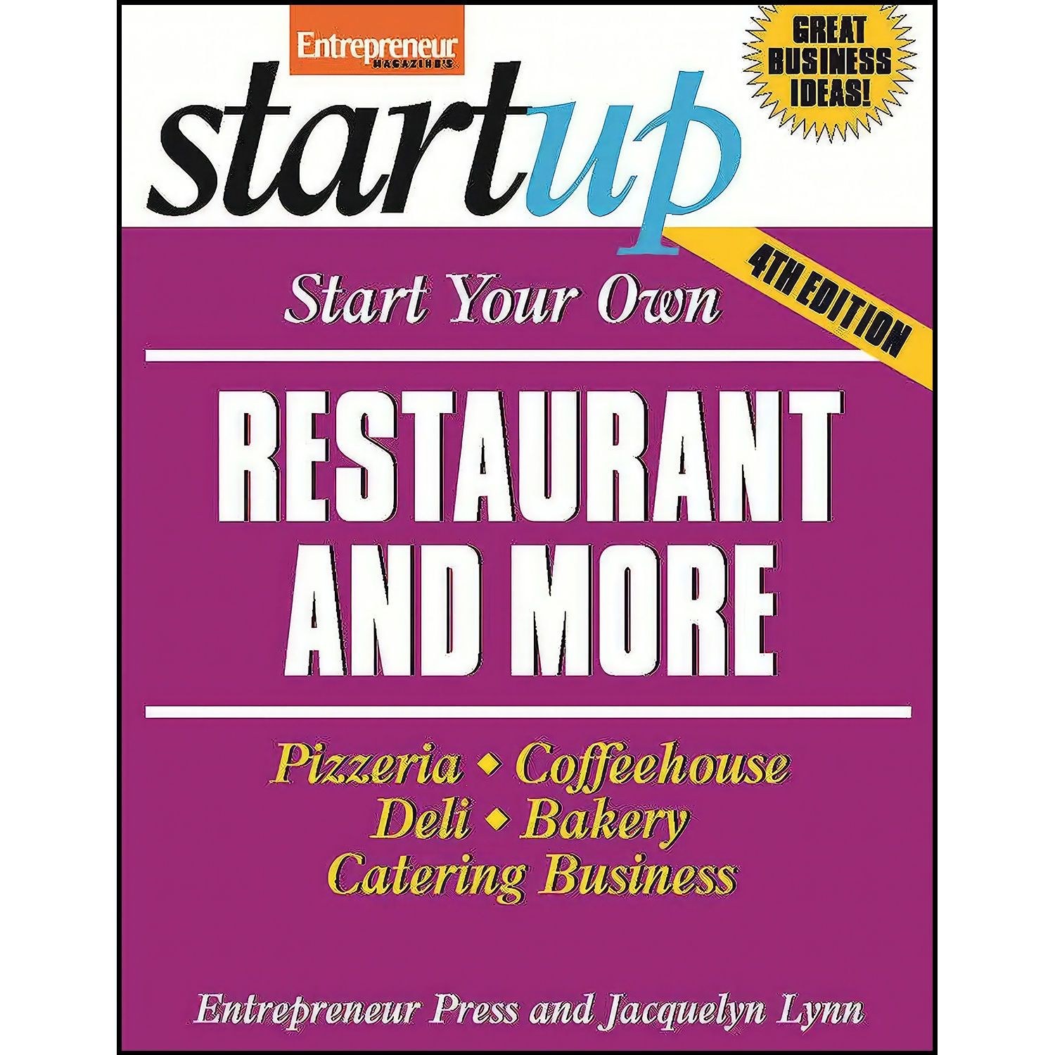 کتاب زبان اصلی Start Your Own Restaurant and More اثر جمعی از نویسندگان