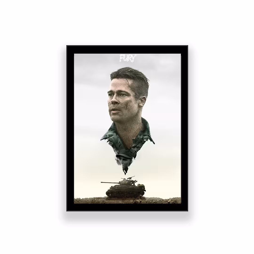 تابلو طرح فیلم FURY 