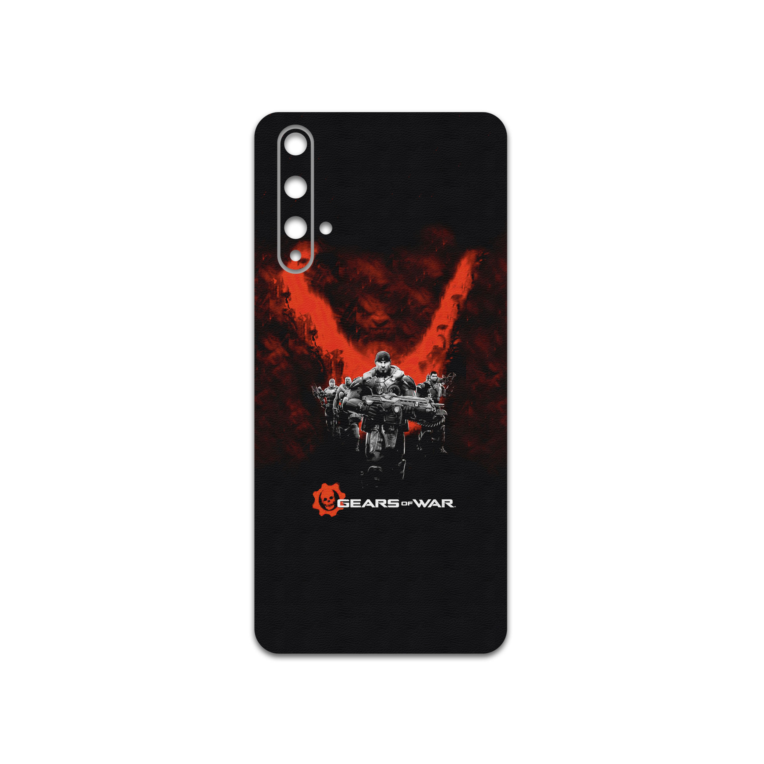 برچسب پوششی ماهوت مدل GEARS-OF-WAR-Game مناسب برای گوشی موبایل هوآوی NOVA 5T