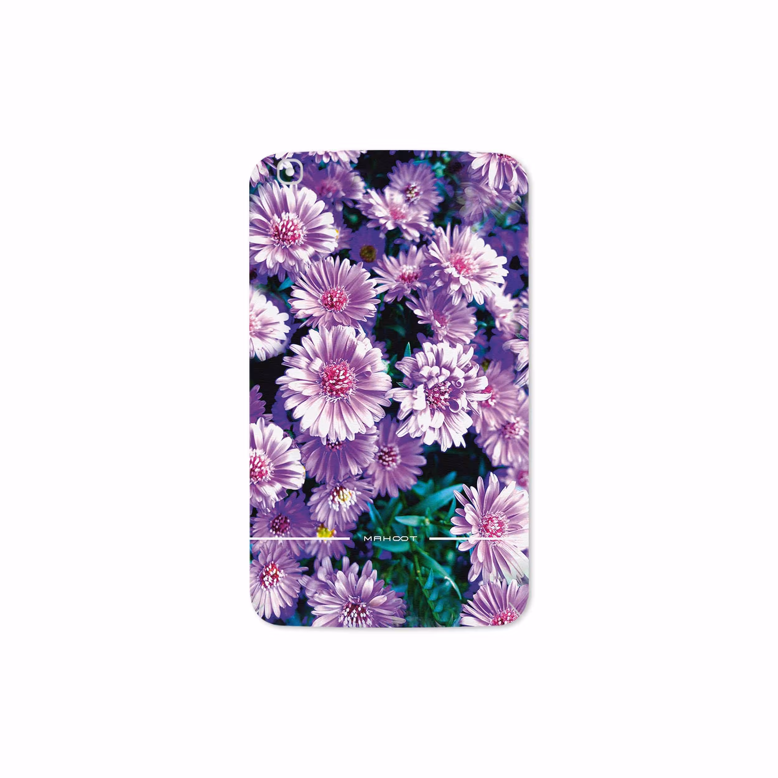 برچسب پوششی ماهوت مدل Purple-Flower مناسب برای تبلت سامسونگ Galaxy Tab 3 8.0 2013 T311