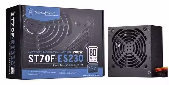 منبع تغذیه کامپیوتر سیلوراستون مدل Essential SST-ST70F-ES230