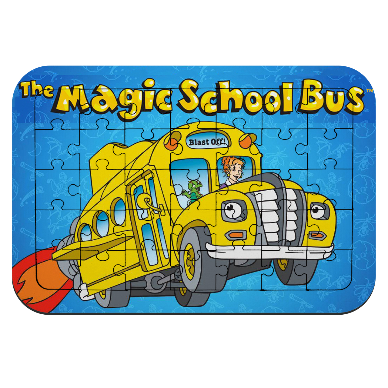 پازل 35 تکه طرح انیمیشن سفرهای علمی مدل NI1510 