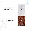 برچسب پوششی ماهوت مدل Brown-Snake-Leather مناسب برای تبلت اپل iPad mini 2012 A1454