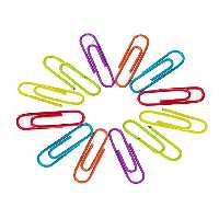 گیره کاغذ کد A4 بسته 100 عدی