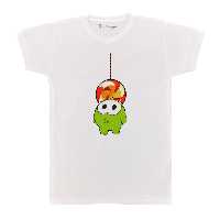 تی شرت بچگانه پرمانه طرح om nom کد pmt.2666