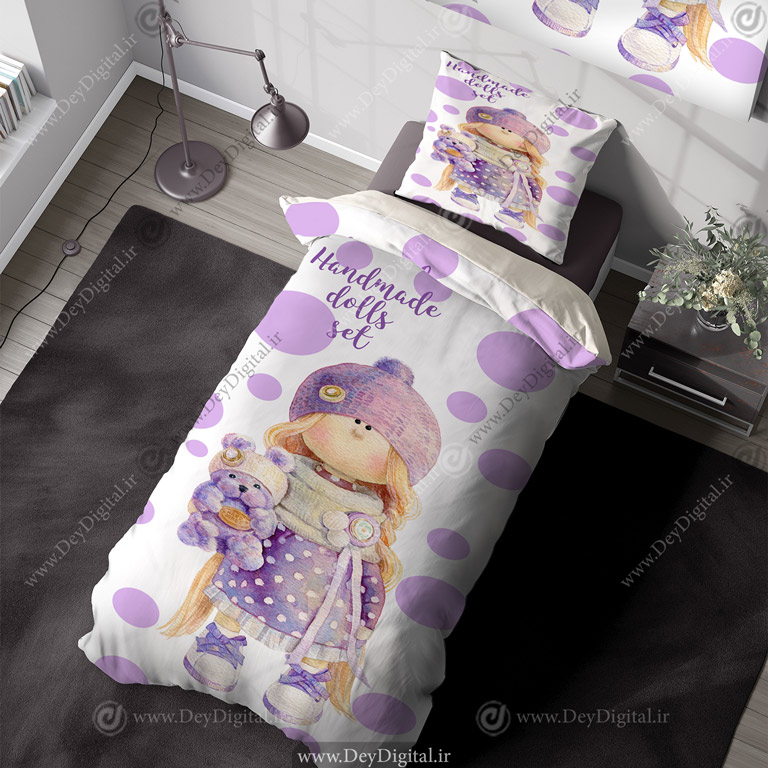 روتختی بچگانه طرح عروسکی PK-6014