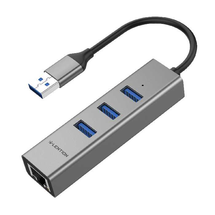 هاب 4 پورت USB-C لنشن کدH23S