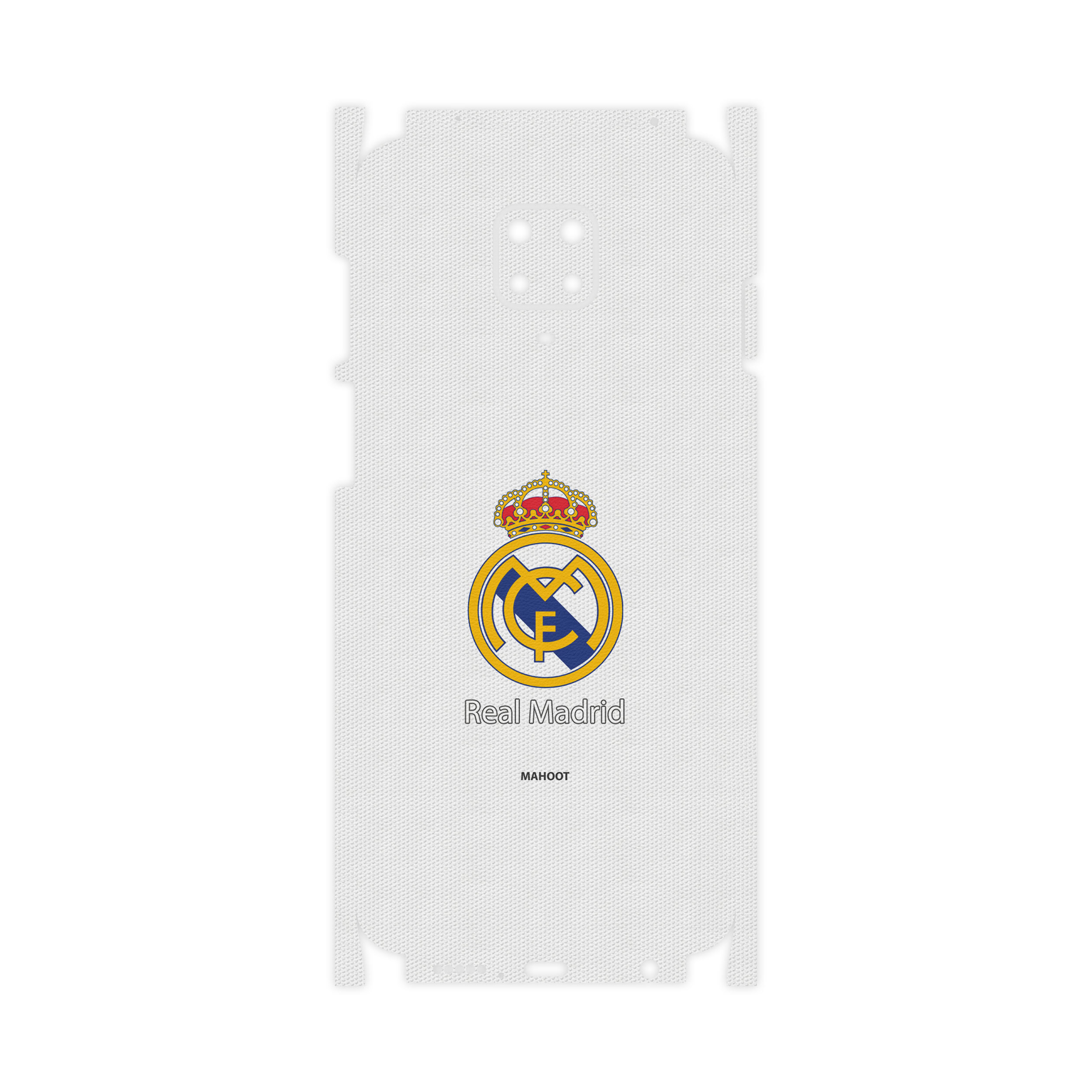 برچسب پوششی ماهوت مدل REAL-MADRID-FC-FullSkin مناسب برای گوشی موبایل شیائومی Redmi Note 9 Pro