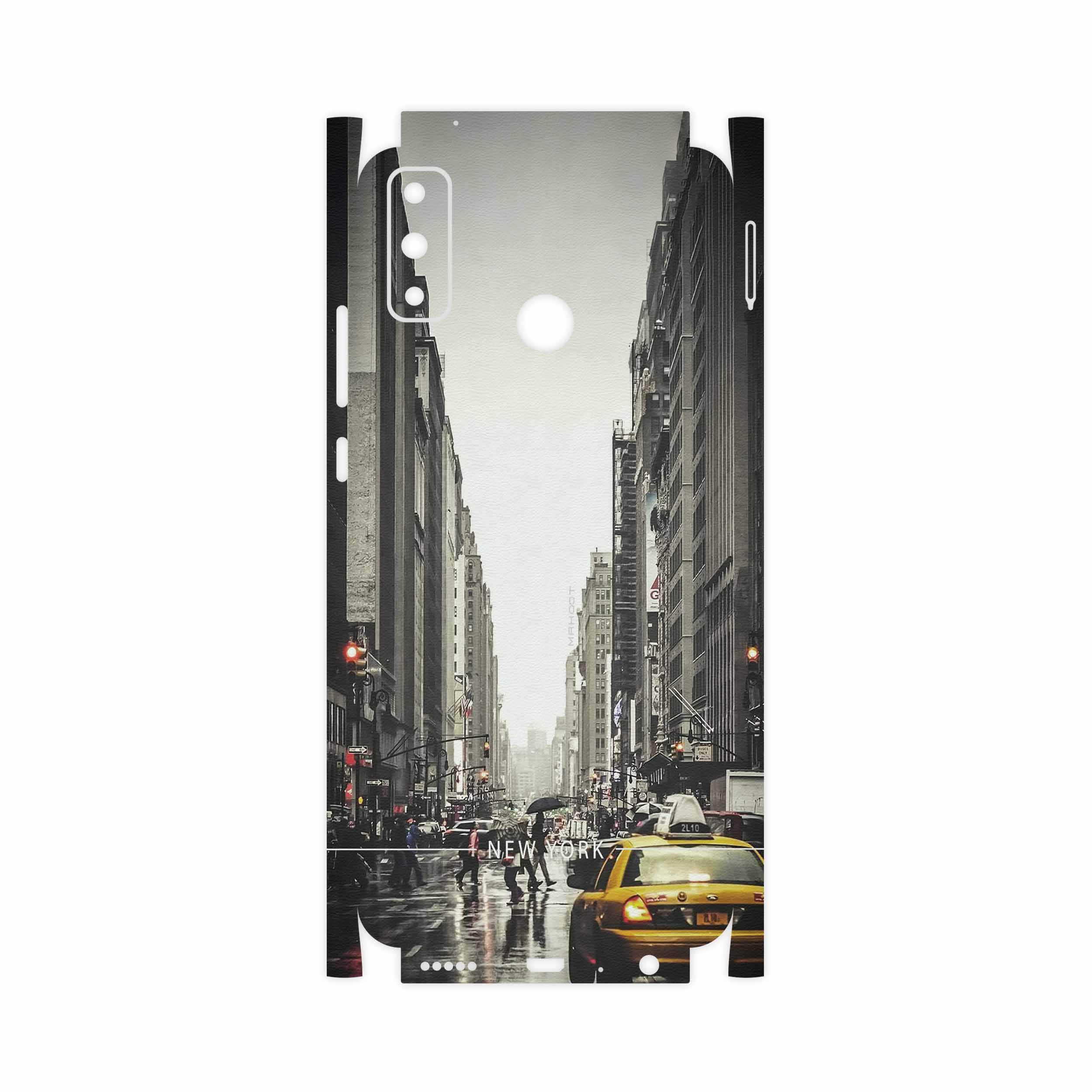 برچسب پوششی ماهوت مدل New York City-FullSkin مناسب برای گوشی موبایل هوآوی Y8s