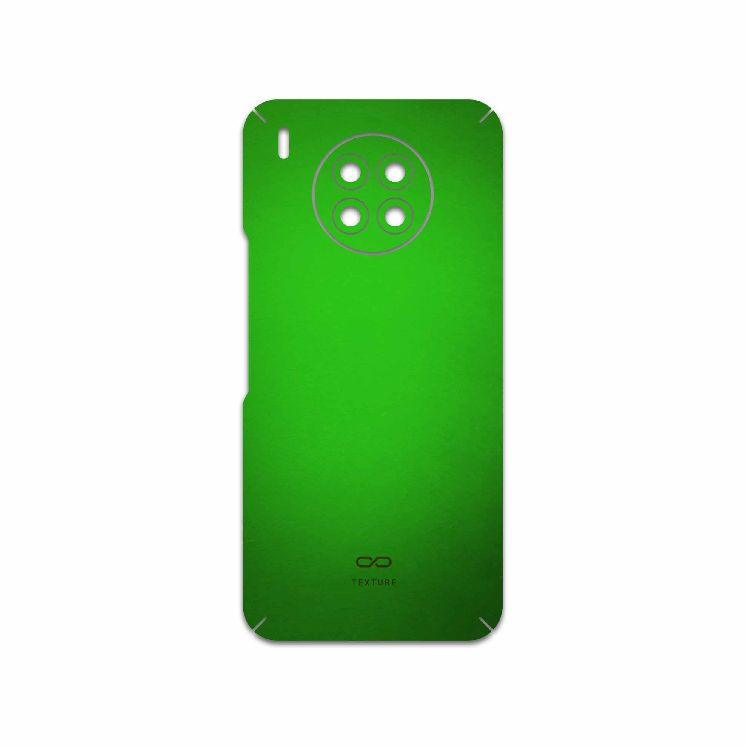 برچسب پوششی ماهوت مدل Metallic-Green مناسب برای گوشی موبایل آنر 50 Lite