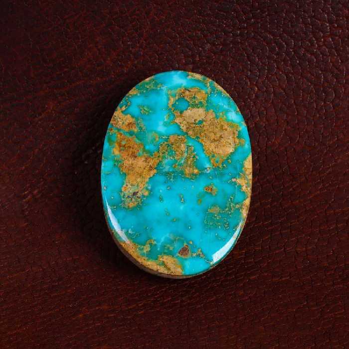 نگین فیروزه شجری کد 13861 - جواهری مشاهیر