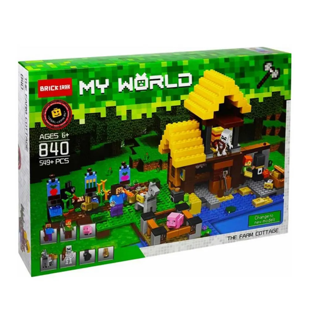 ساختنی لگو ماینکرفت مزرعه کد 840