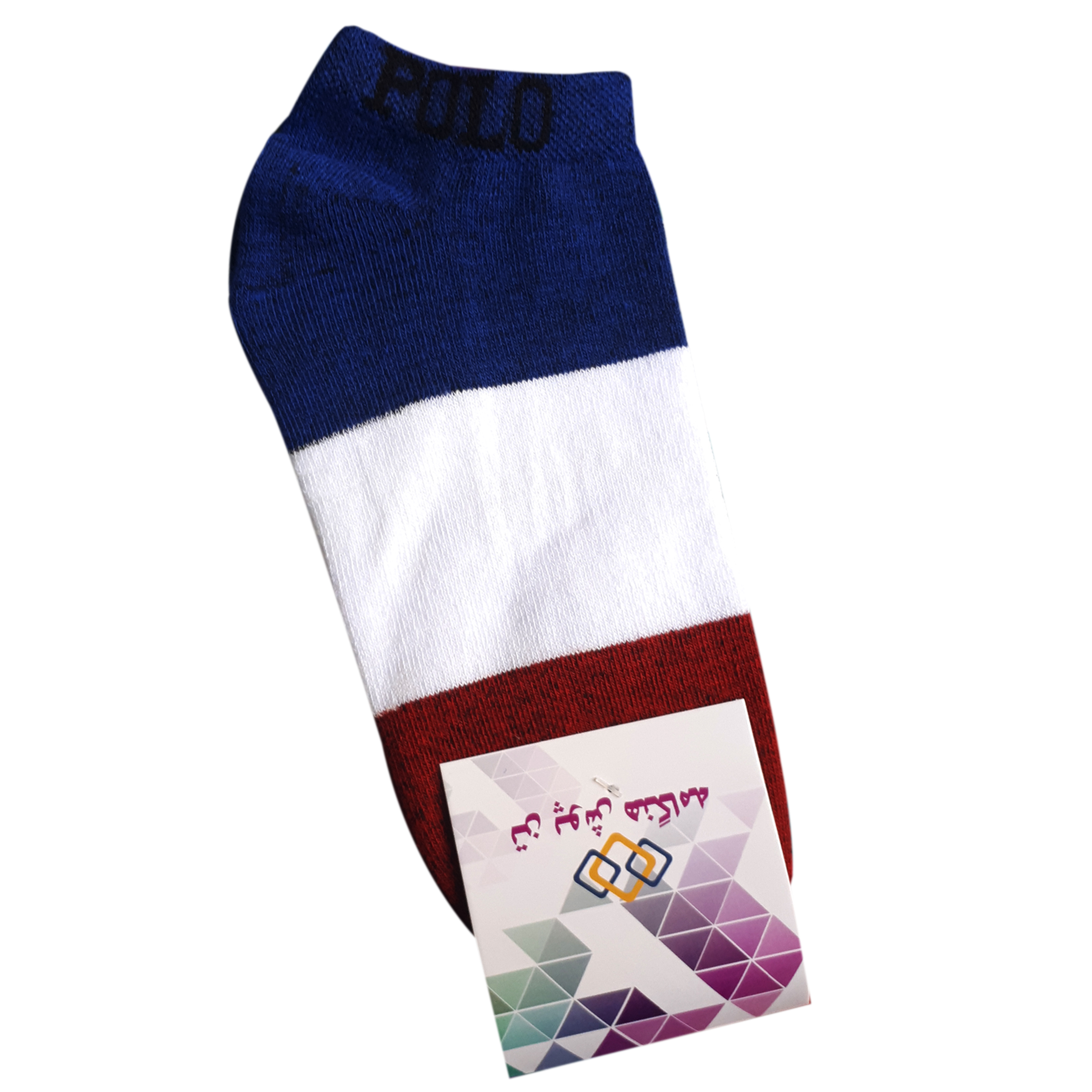 جوراب تن پوش هنگامه مدل پرچم فرانسه F22