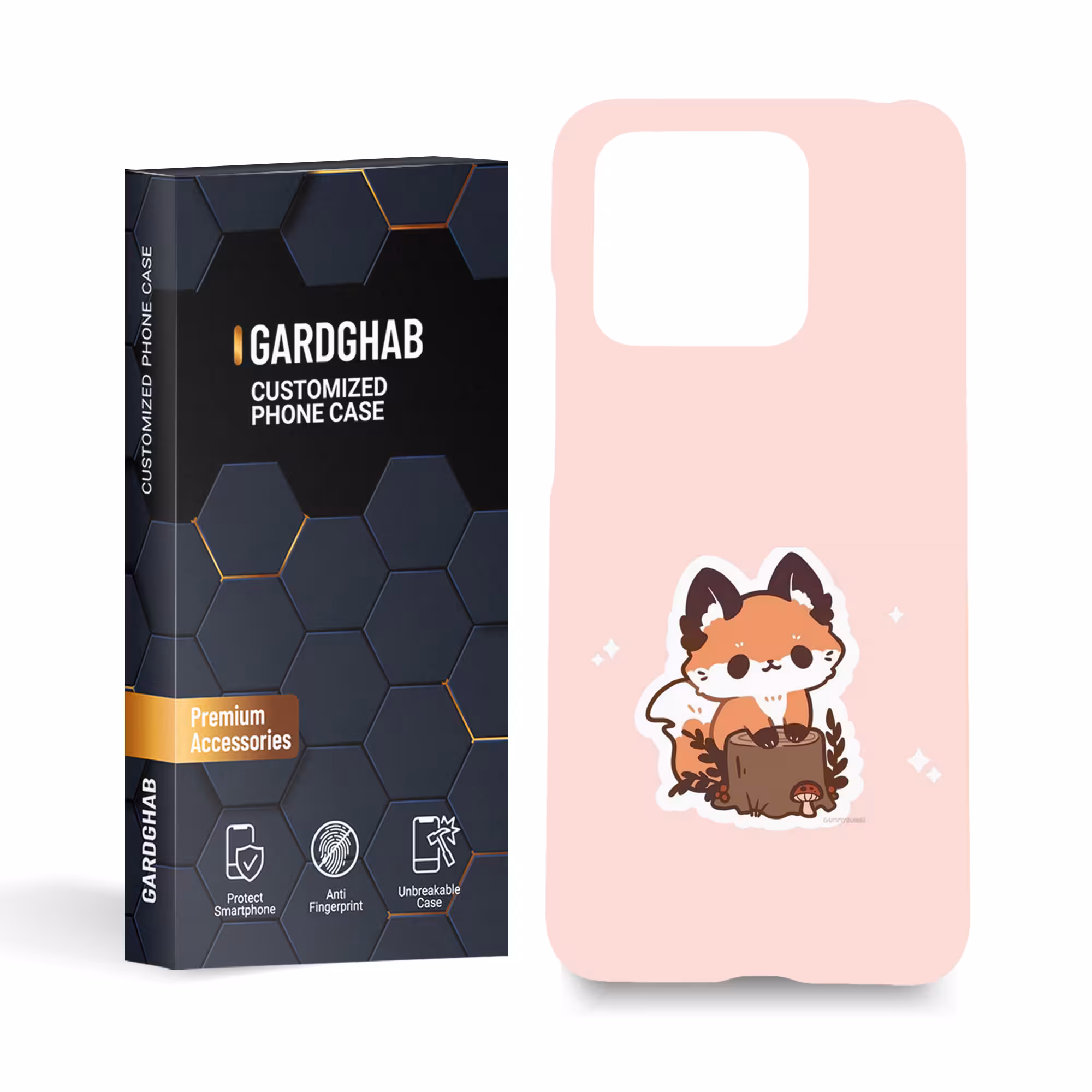 کاور گارد قاب مدل دخترانه مناسب برای گوشی موبایل شیائومی Redmi 10c