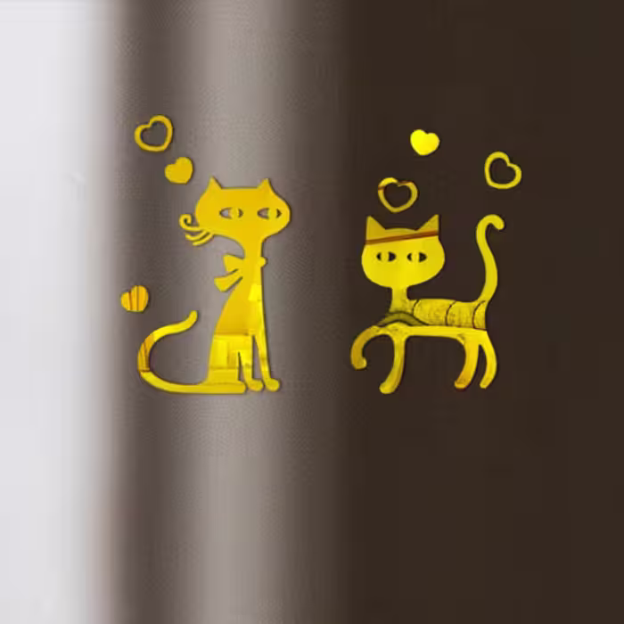آینه مدل گربه ها