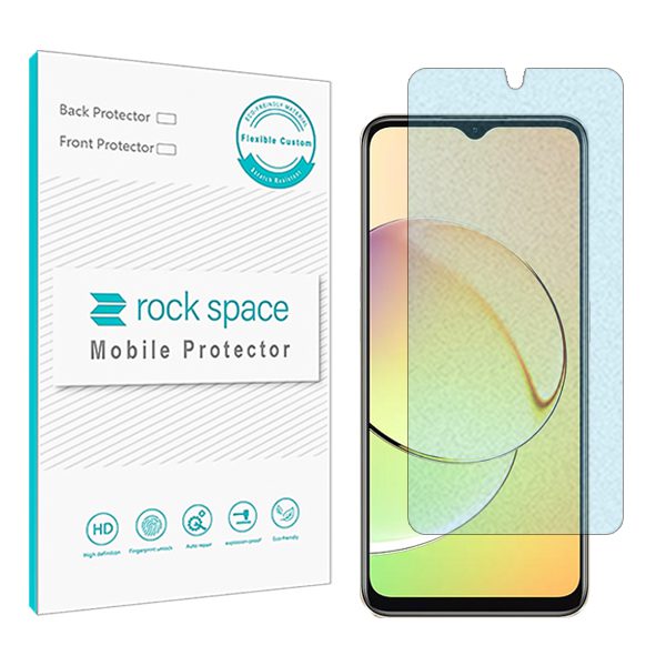 گلس ریلمی 10 5G مدل نانو هیدروژل مات آنتی بلو برند راک اسپیس کد S