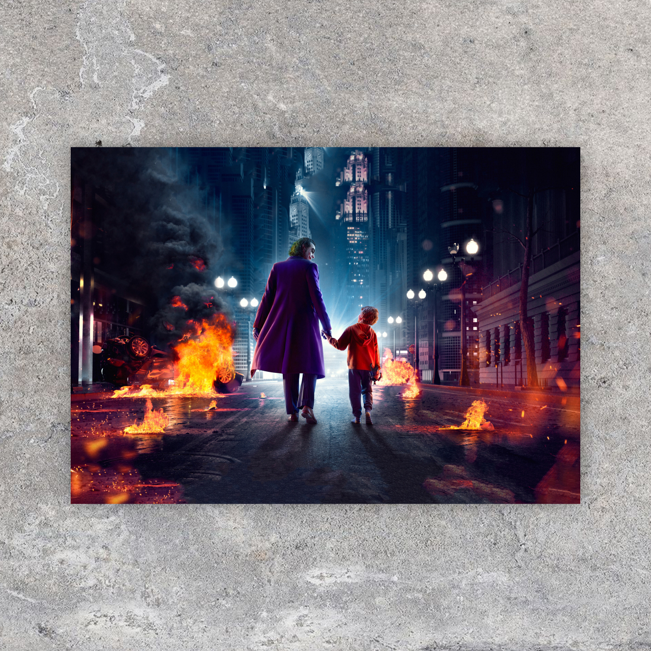 تابلو شاسی طرح جوکر پس از آشوب کد 3264