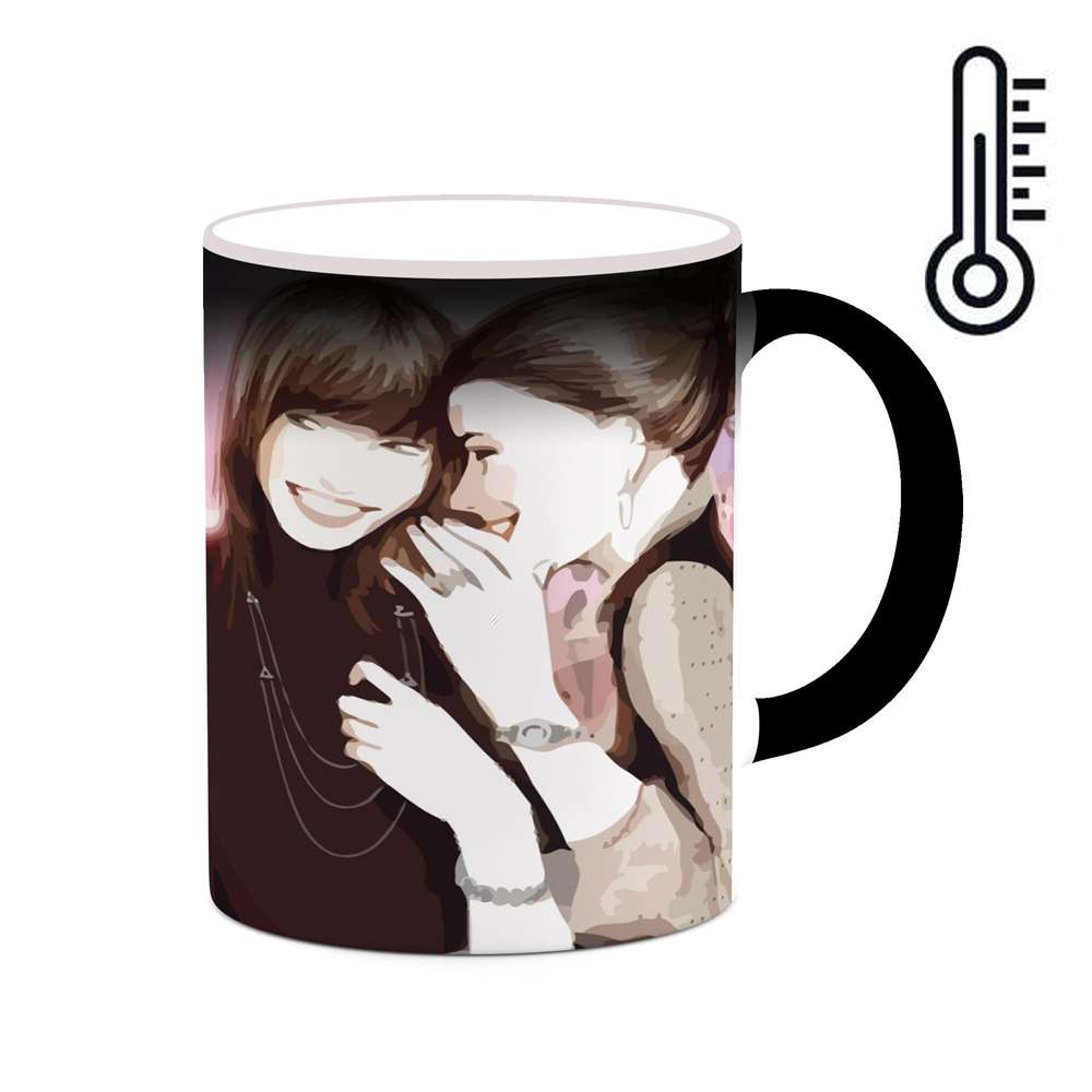 ماگ حرارتی کاکتی طرح نقاشی کارتونی مدل mgh18740