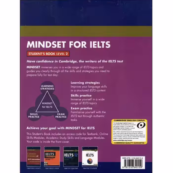 کتاب MINDSET FOR IELTS 2 اثر جمعی از نویسندگان انتشارات اشتیاق نور