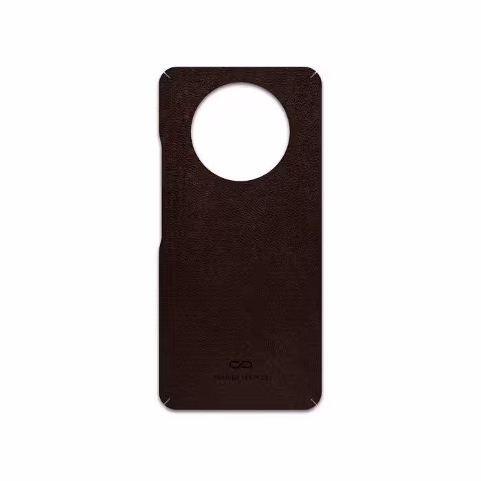 برچسب پوششی ماهوت مدل Dark-Brown-Leather مناسب برای گوشی موبایل آنر X9 5G