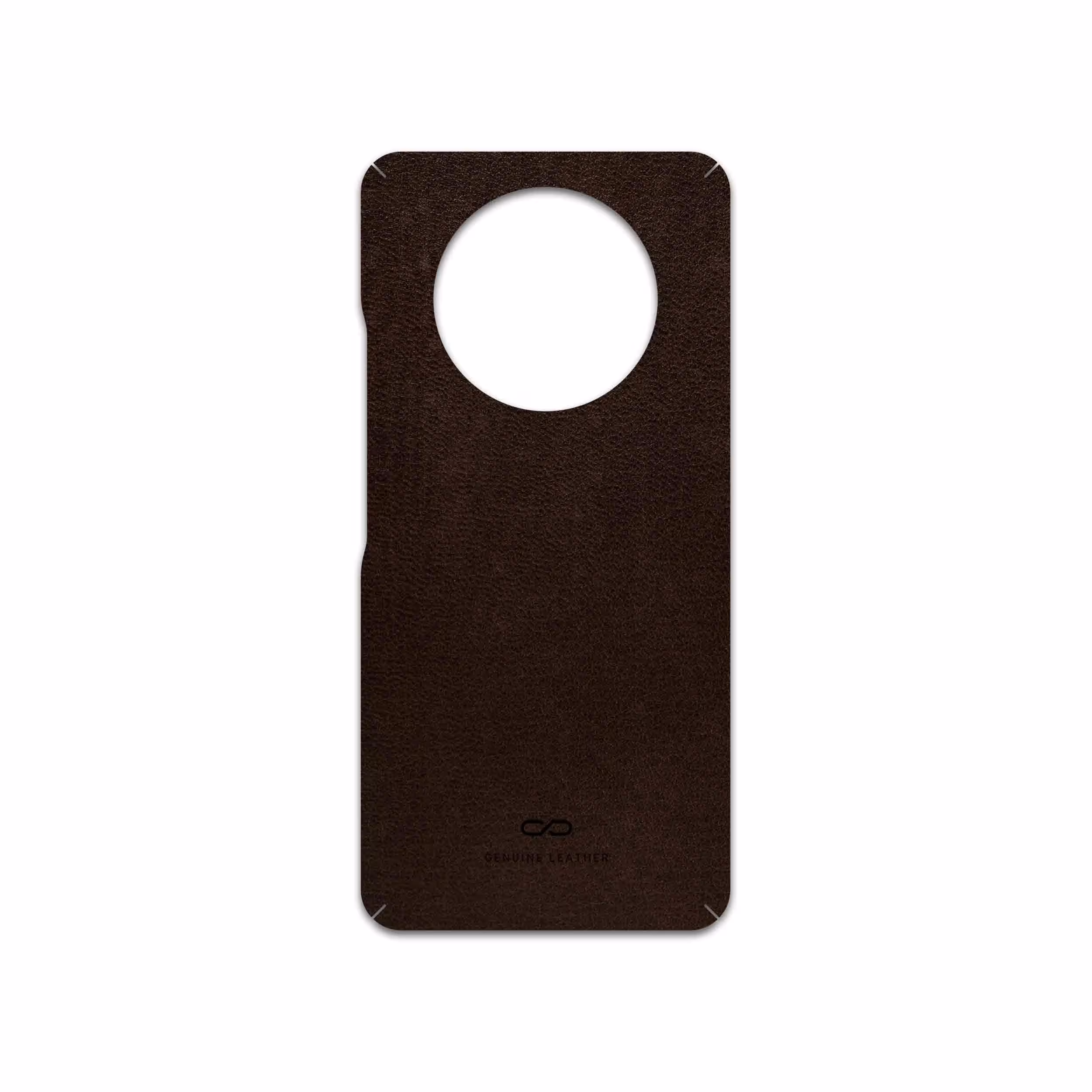 برچسب پوششی ماهوت مدل Dark-Brown-Leather مناسب برای گوشی موبایل آنر X9 5G